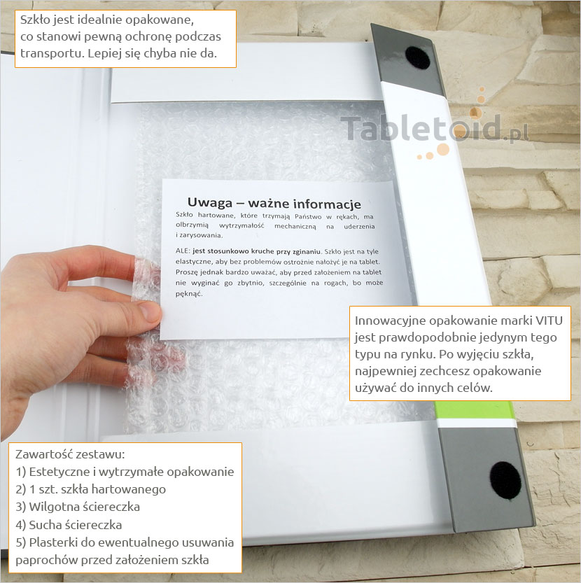 Zawartość pudełka